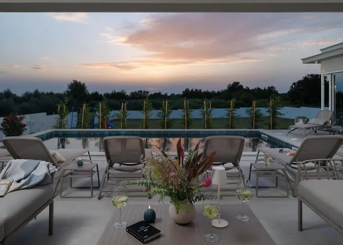 Willa Luxury Petra With Pool Sea View Vrsi
