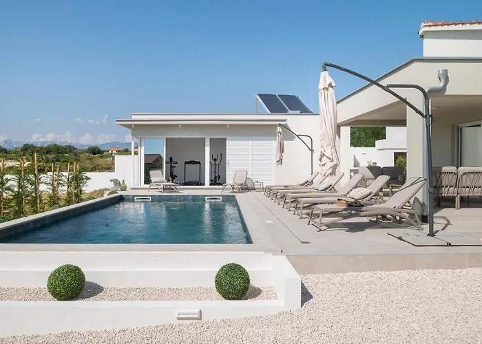 Luxury Petra With Pool Sea View * Vrsi