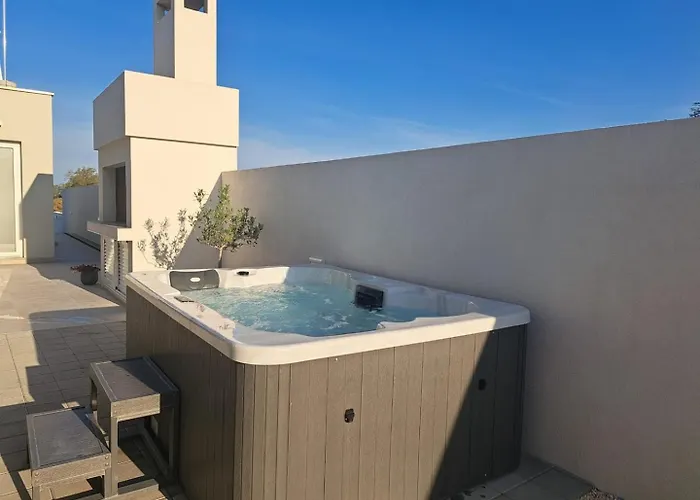 Willa Luxury Petra With Pool Sea View Vrsi